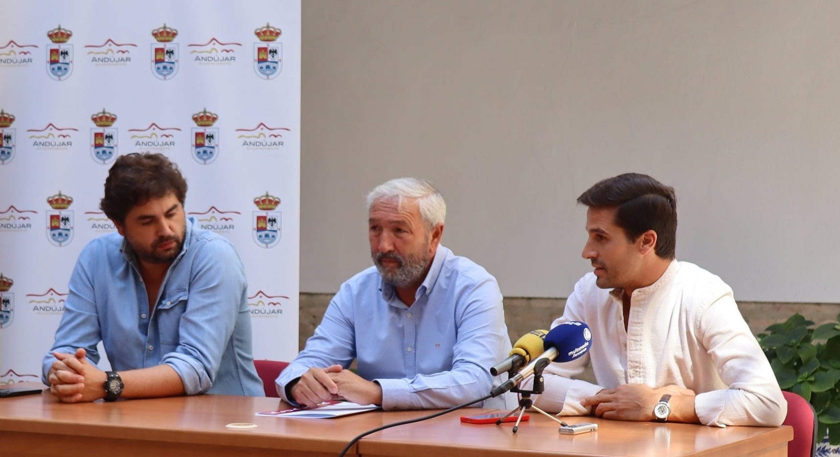 Presentación del festejo taurino con motivo de la Feria en honor a San Eufrasio en Andújar.