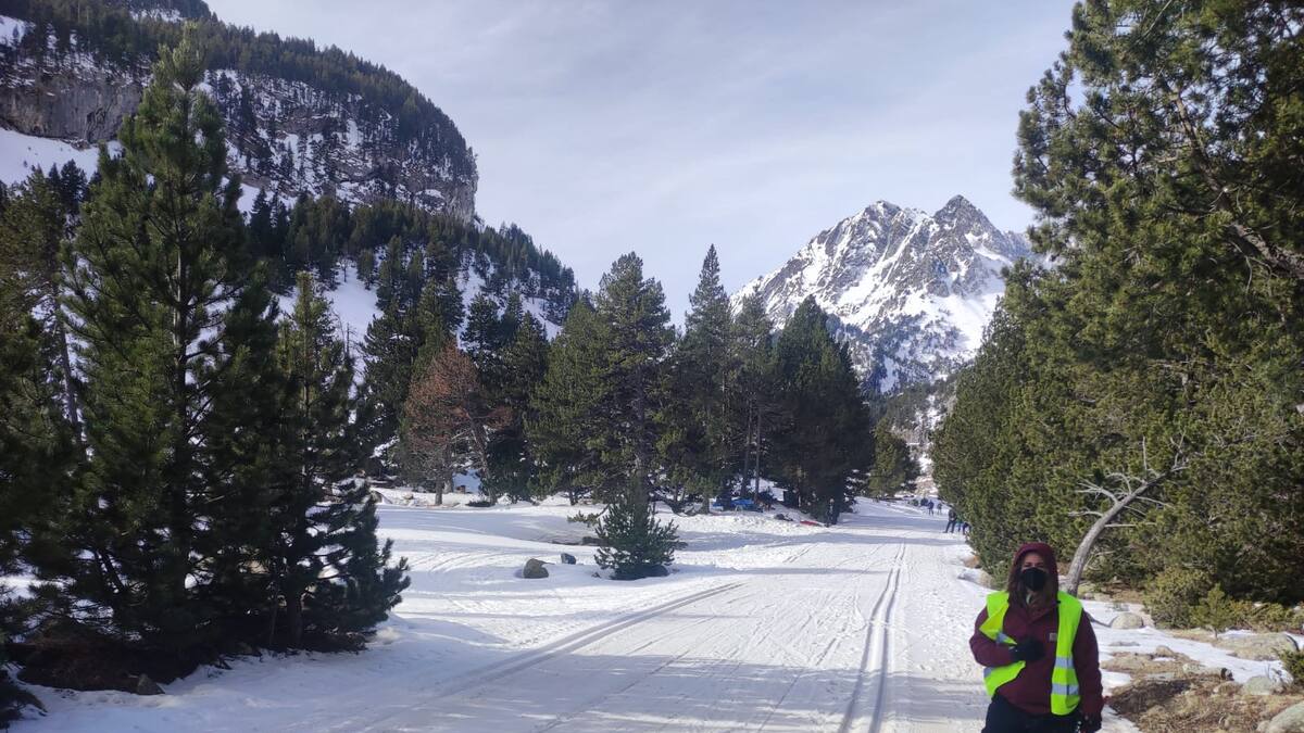El espacio nórdico Llanos del Hospital se convierte en plató de cine