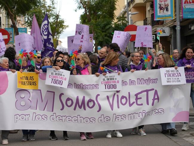 Inicio de la marcha en Villanueva de la Serena