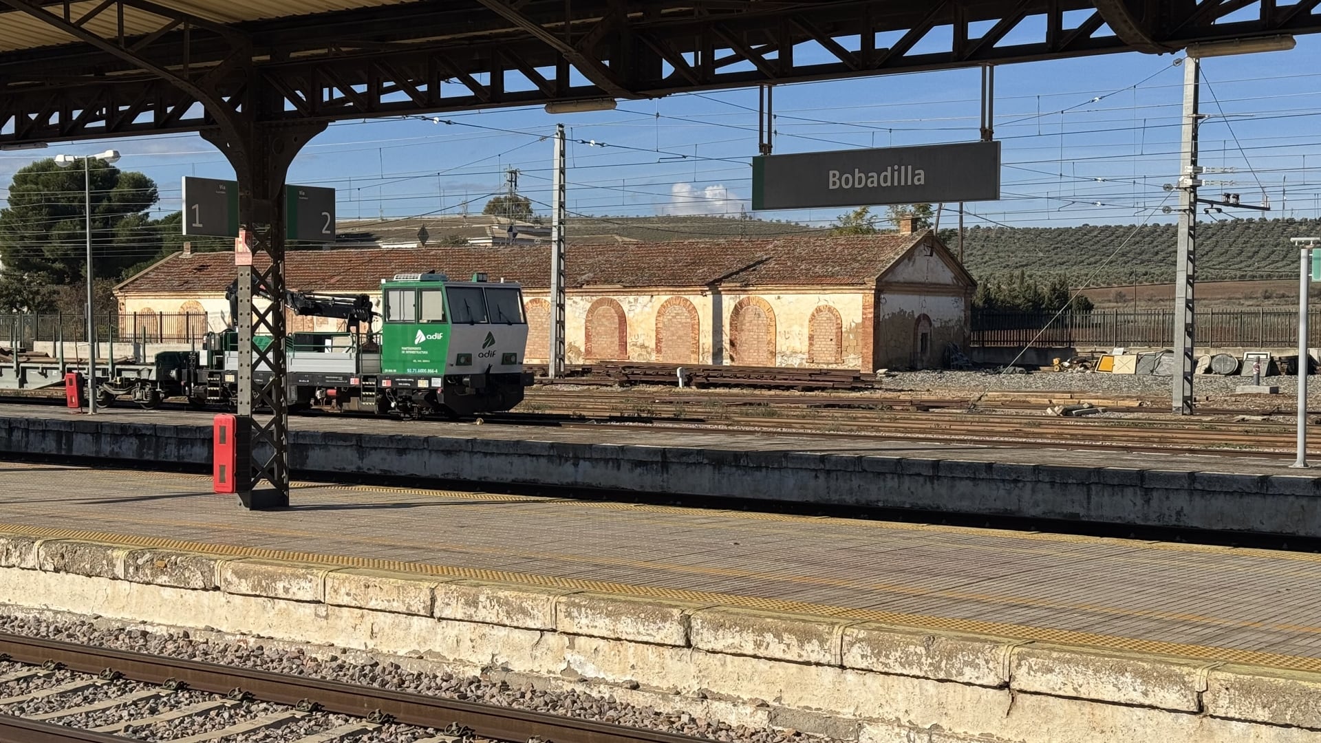 Estación de trenes de Bobadilla