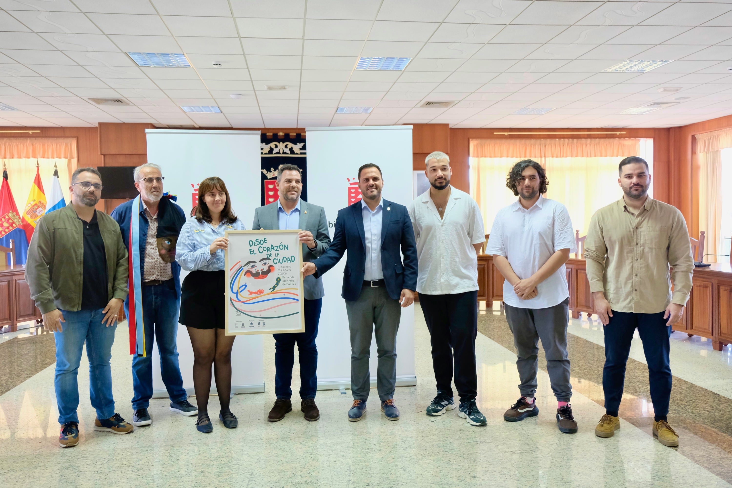 Presentación del espectáculo &#039;Desde el corazón&#039; de la parranda marinera &#039;Los Buches&#039; de Arrecife, Lanzarote.