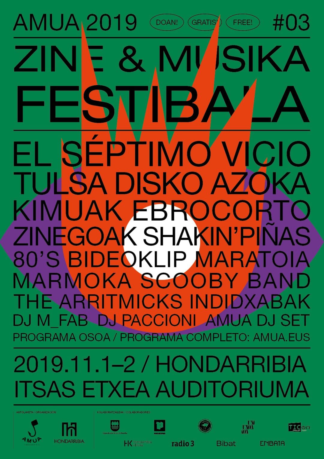 Cartel Amua Festibala