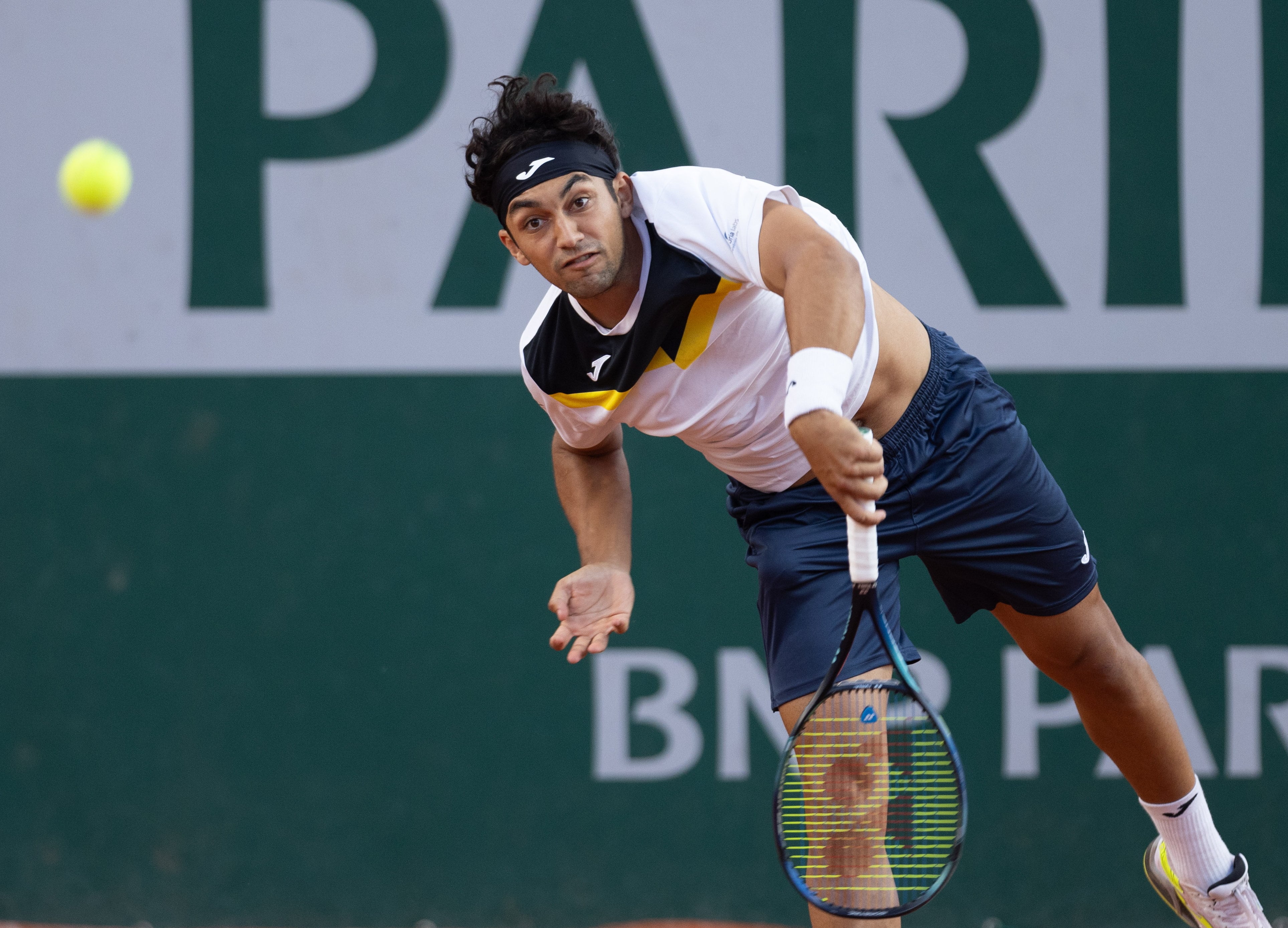 Dani Rincón, en su aparición el año pasado en Roland Garros