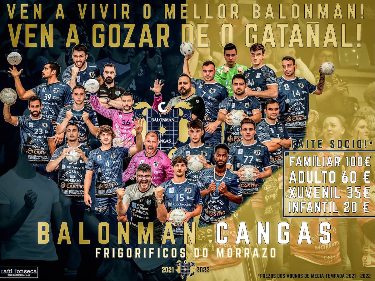Cangas, reserva espiritual del balonmano gallego