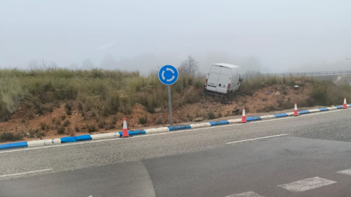 Ramón Vidal, alcalde de l'Olleria, reivindica medidas urgentes en la rotonda de la CV60