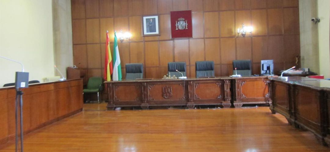 Sala de la Audiencia Provincial de Jaén.