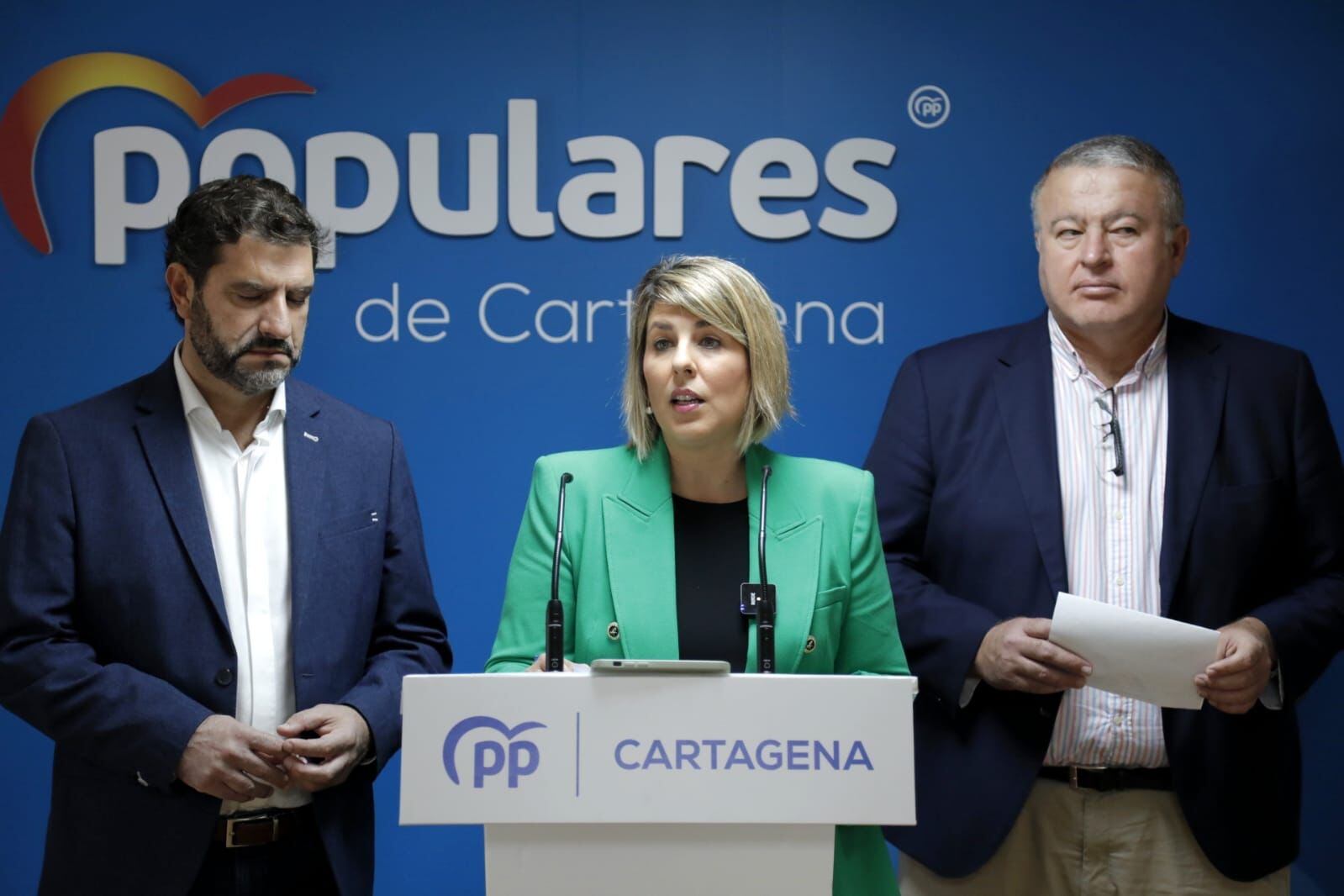 Presentación enmiendas del PP de Cartagena a los Presupuetos Generales del Estado