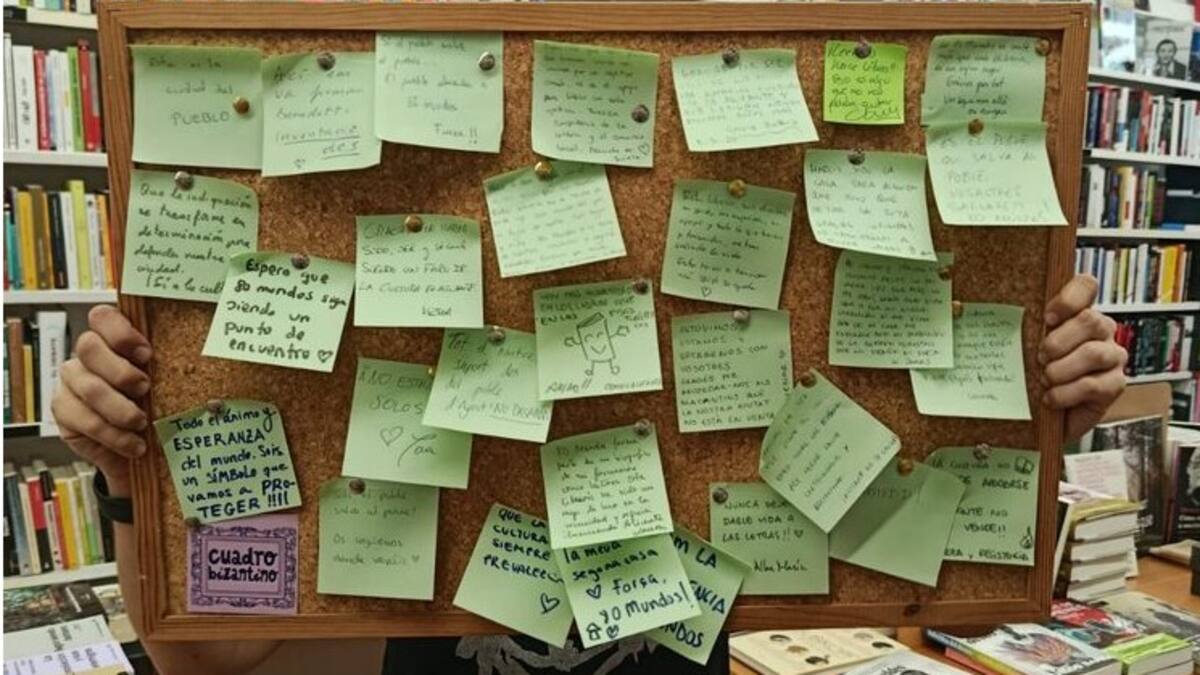 Carmen Juan, socia de la librería 80 Mundos de Alicante, sobre la campaña de crowfunding