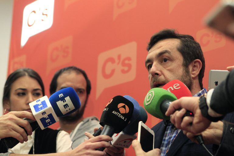 El secretario general de Ciudadanos en el Congreso, Miguel Gutiérrez.