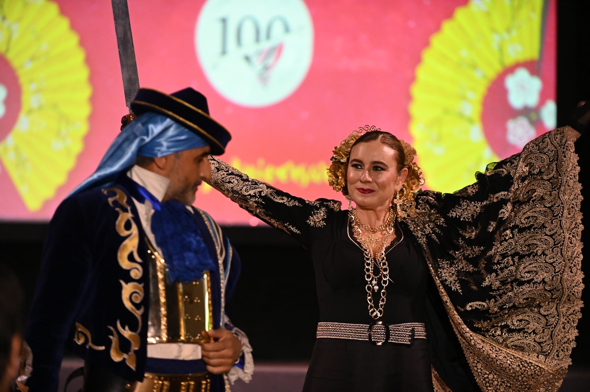 En el acto no faltó la referencia a la comparsa de Andaluces en su centenario