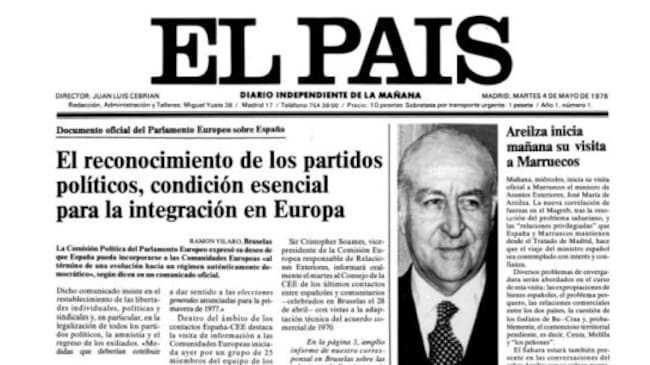 FOTOGALERÍA: 40 portadas de 'El País' para celebrar su 40 aniversario.