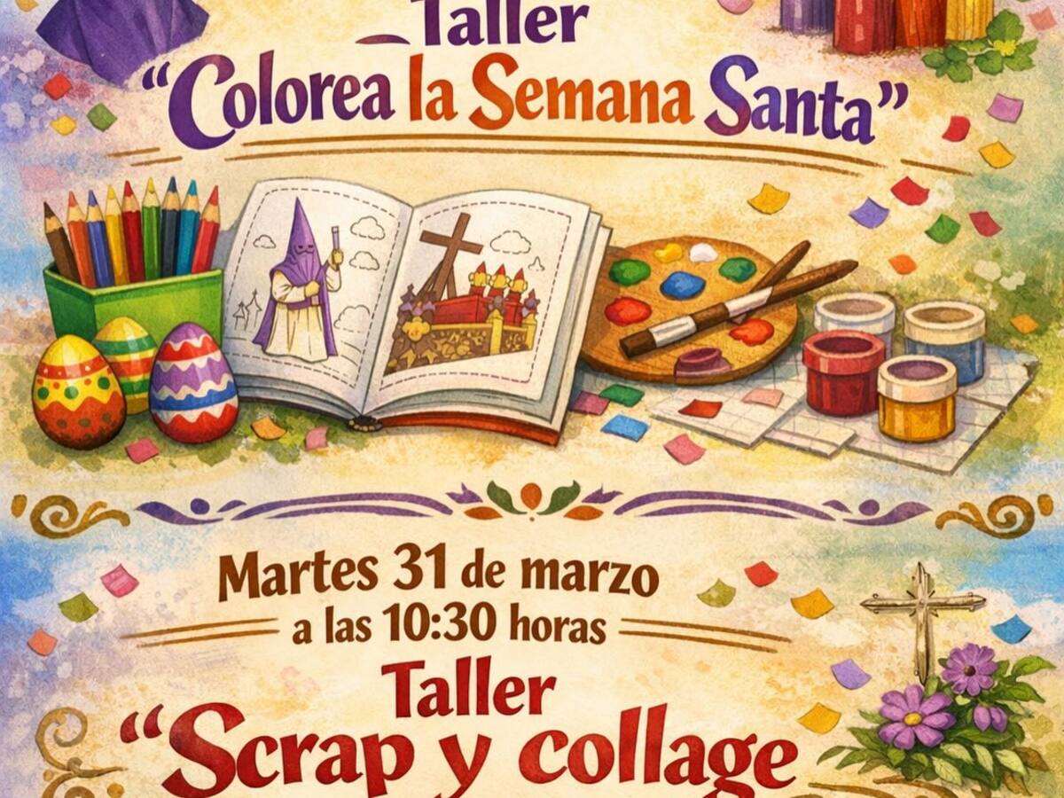 Abiertas las inscripciones para los talleres infantiles de Semana Santa