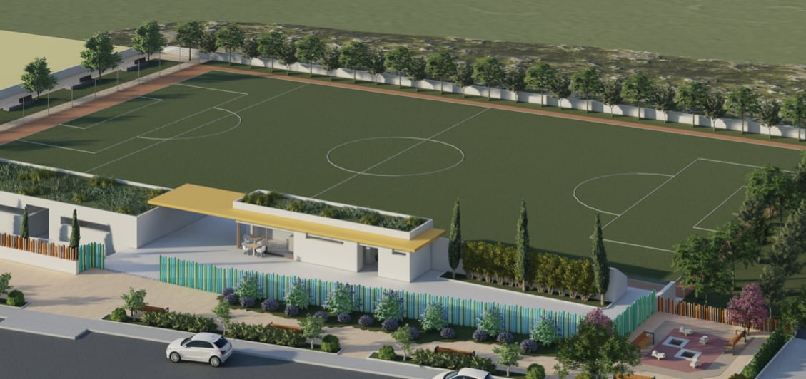 Proyecto Campo de Futbol 8. Benissa