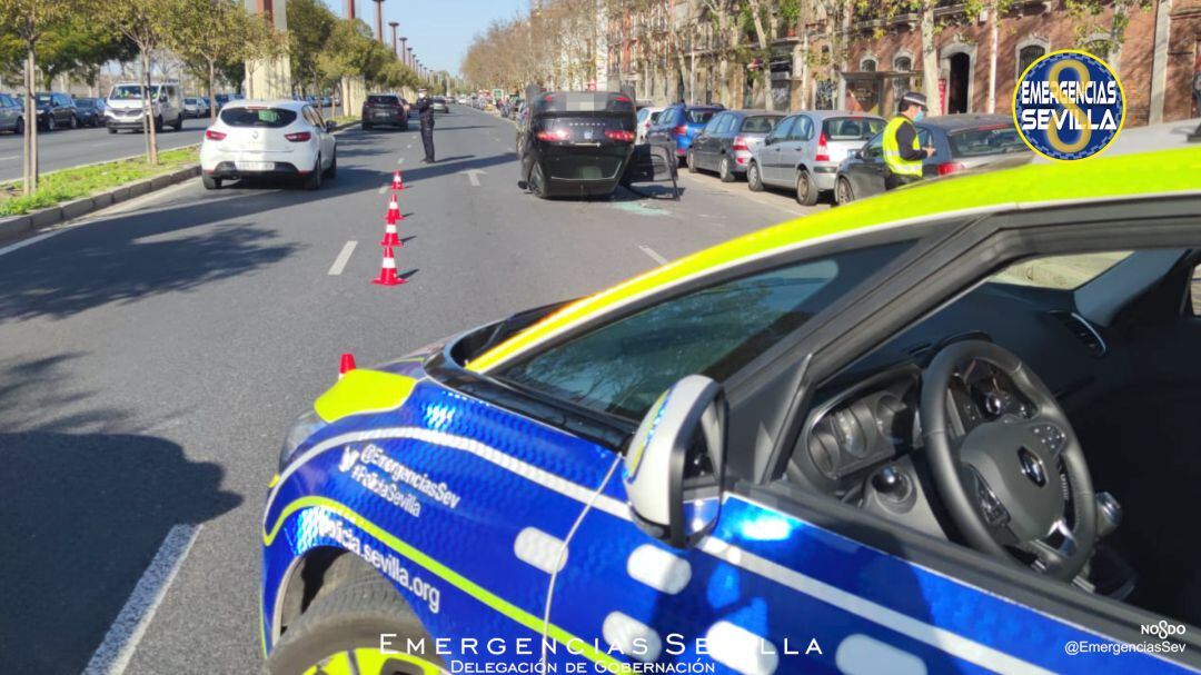 Imagen del accidente