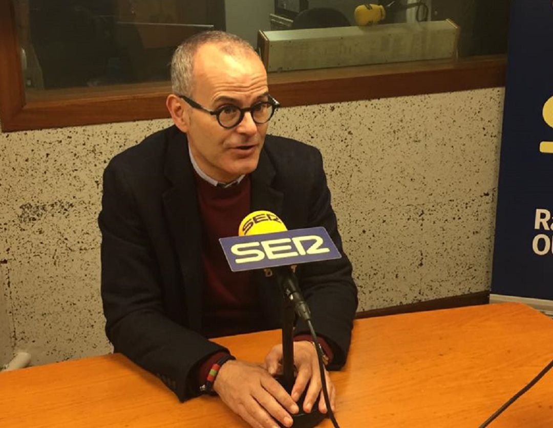 El alcalde en el estudio Ramón Puga