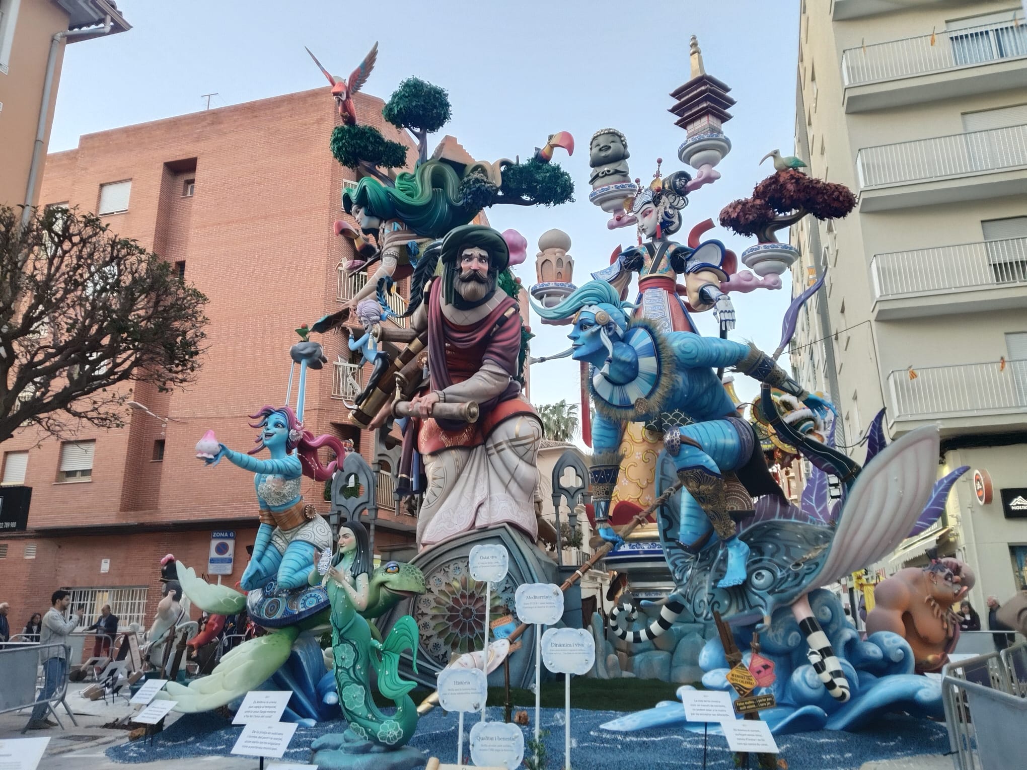 Monumento mayor de la Falla Màrtirs de Gandia 2026