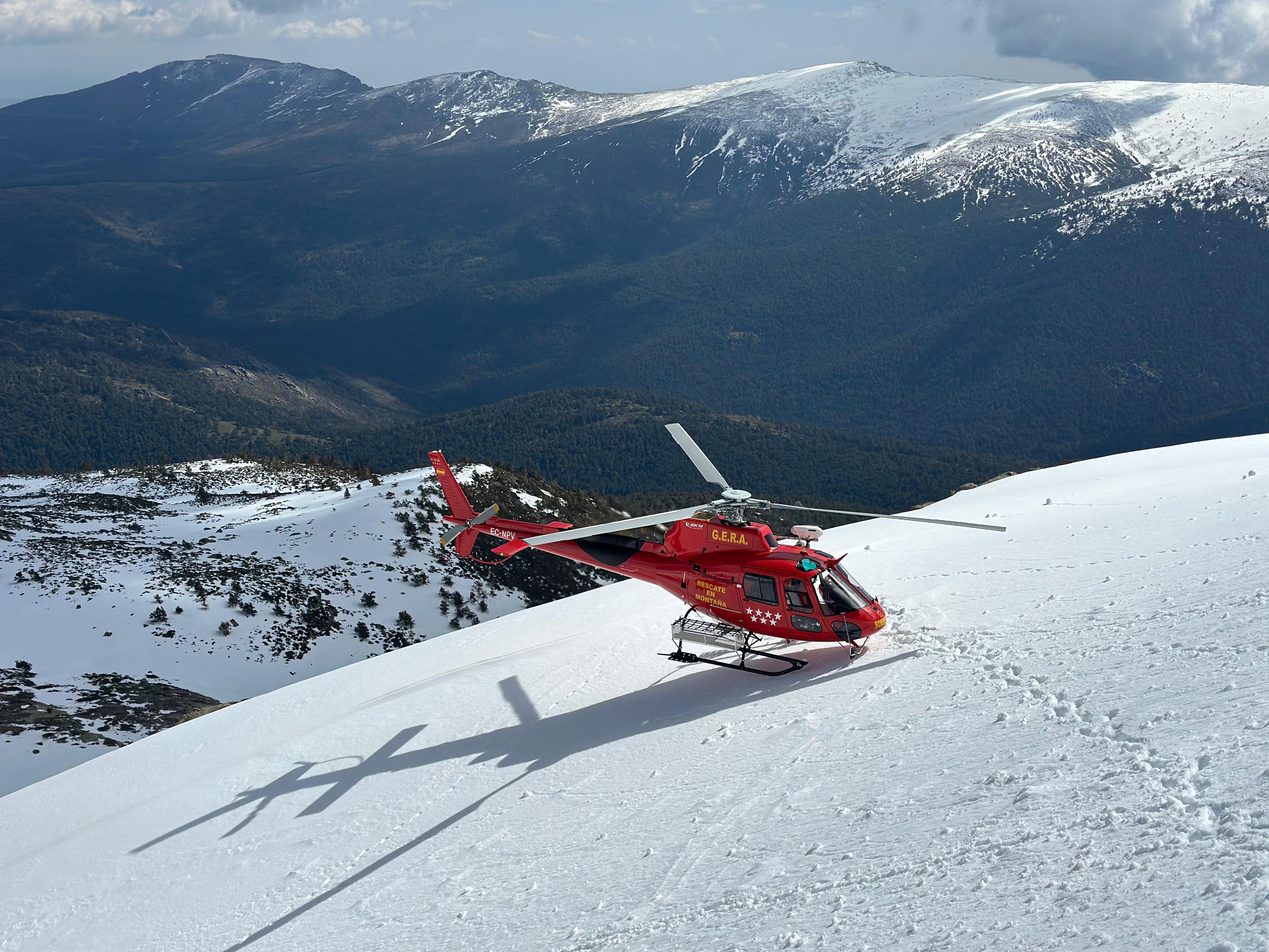 El GERA realiza seis rescates en la Sierra de Guadarrama este fin de semana