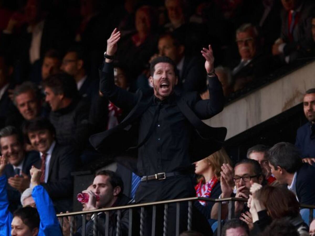 Simeone, sancionado con tres partidos