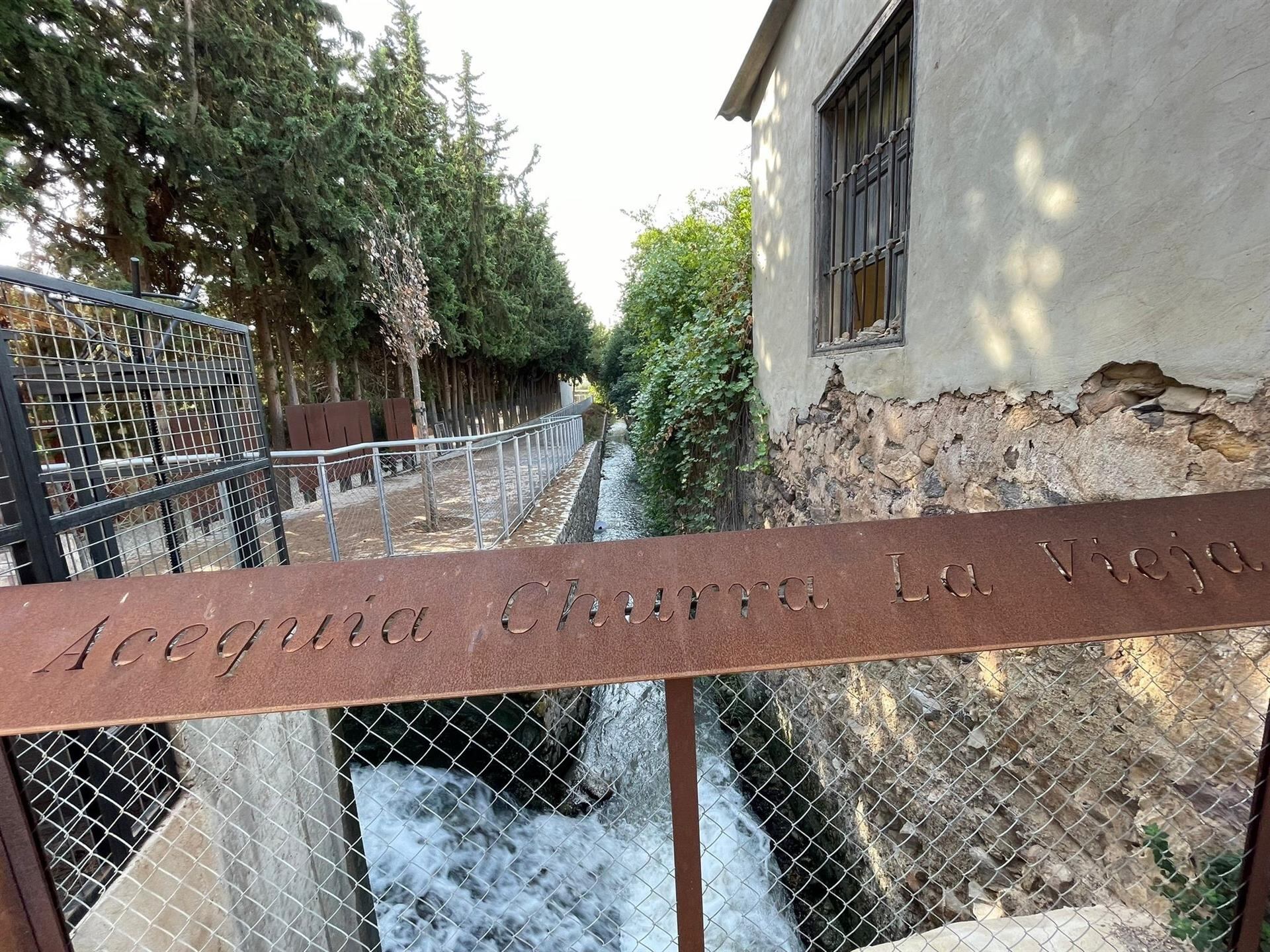 Acequia Churra la Vieja, en Murcia