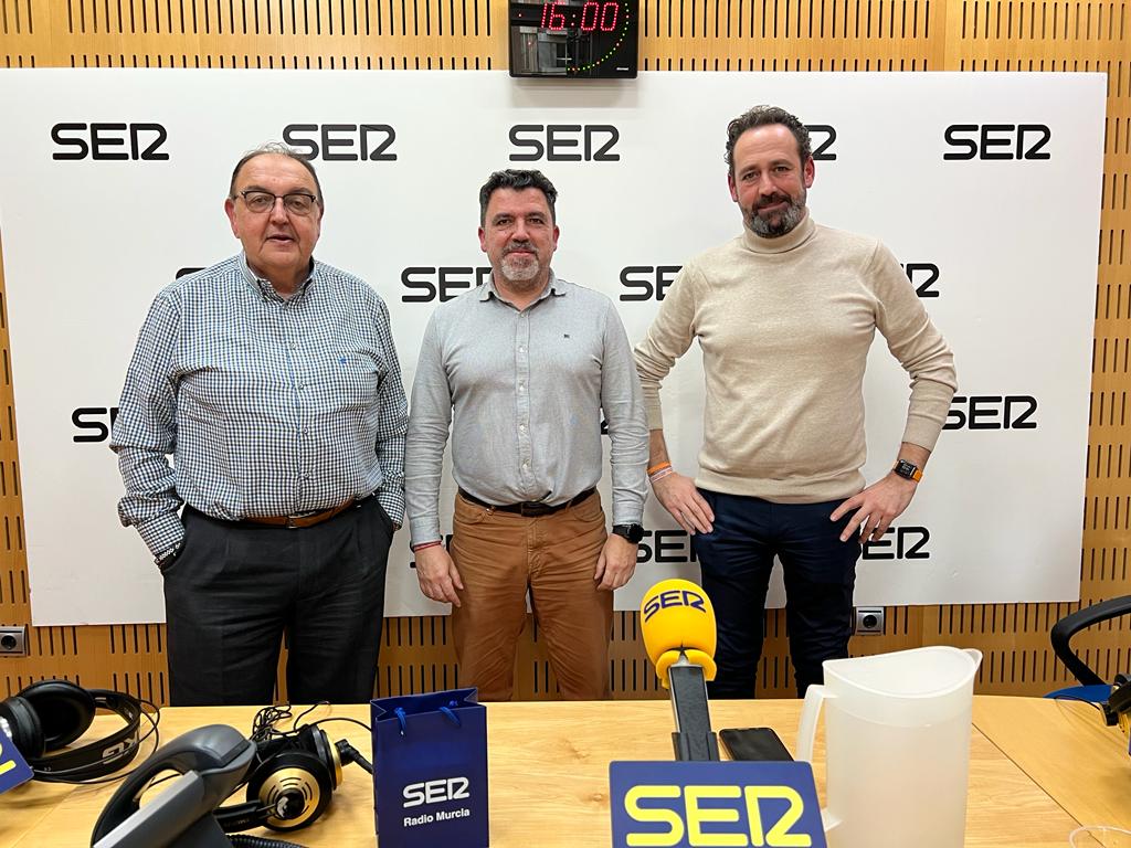 Pepe Pallarés, Txema Almela y Jorge Fenor