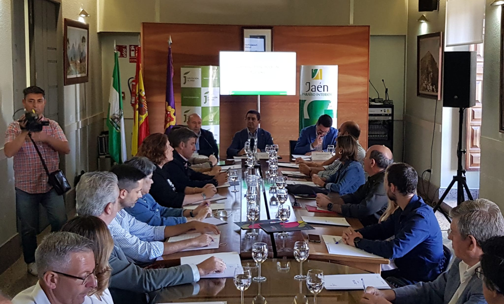 Consejo provincial del turismo celebrado en Cazorla este jueves.