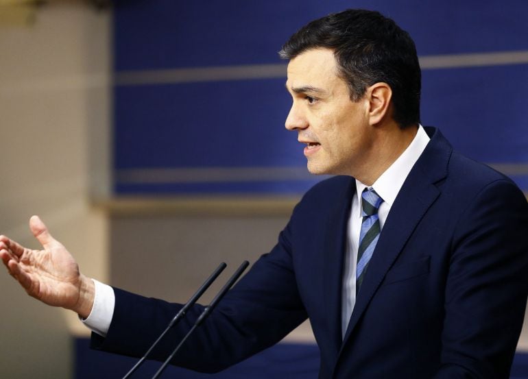 El secretario general del PSOE, Pedro Sánchez.