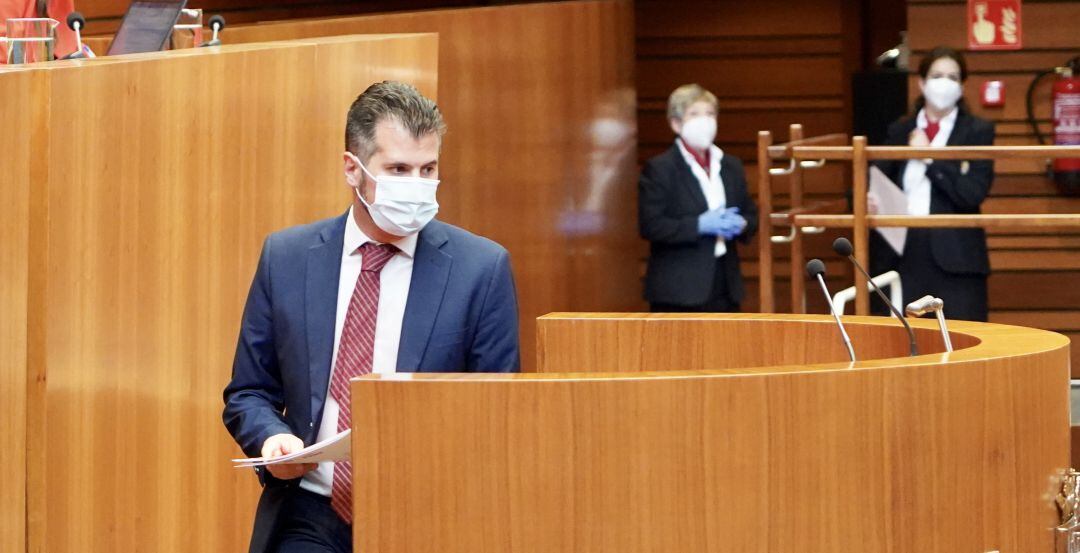 Luis Tudanca, secretario general del PSOE en Castilla y León