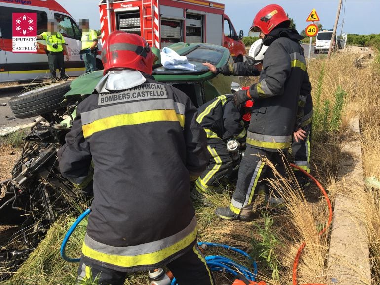 Accidente mortal en Borriana