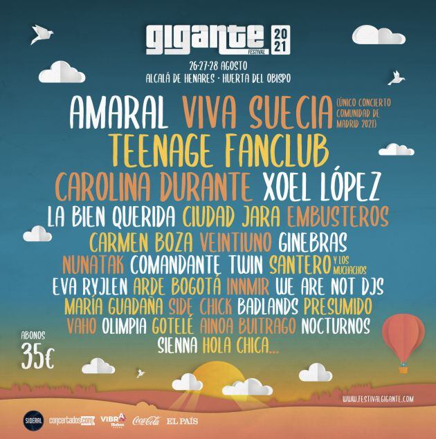 Cartel Festival Gigante 2021