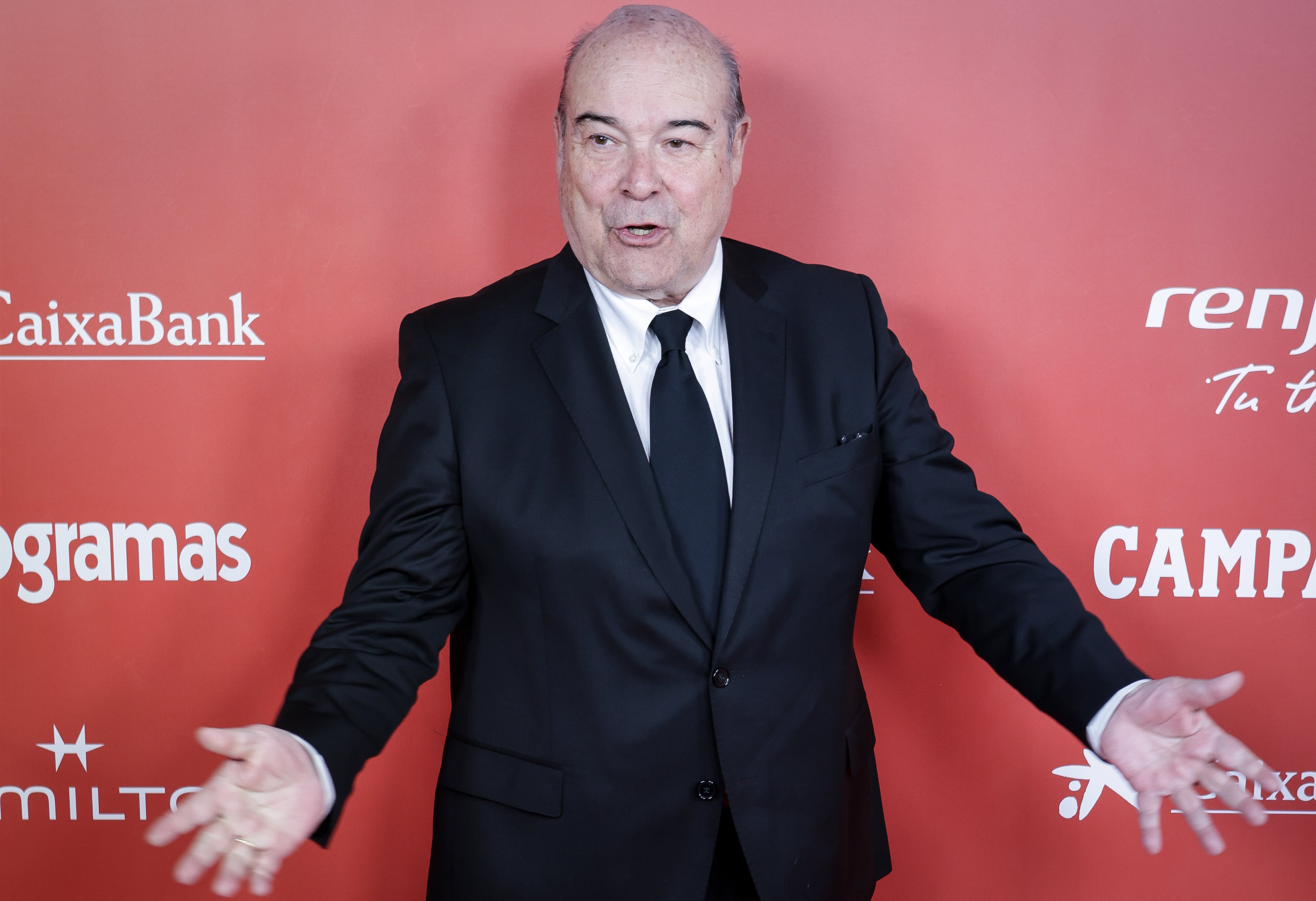 El actor Antonio Resines durante la ceremonia de entrega de los Premios Fotogramas, celebrados el martes en Madrid