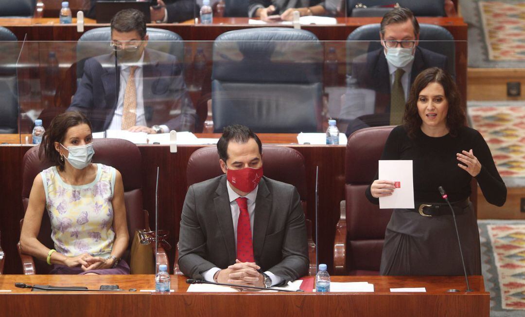 La presidenta de la Comunidad de Madrid, Isabel Díaz Ayuso.