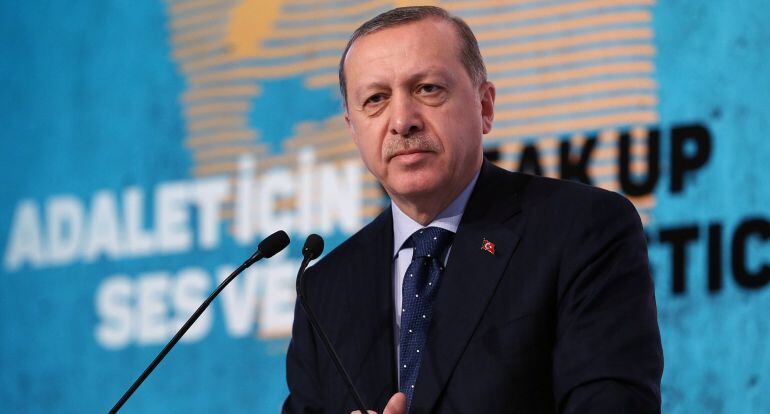 El presidente turco Tayyip Erdogan.