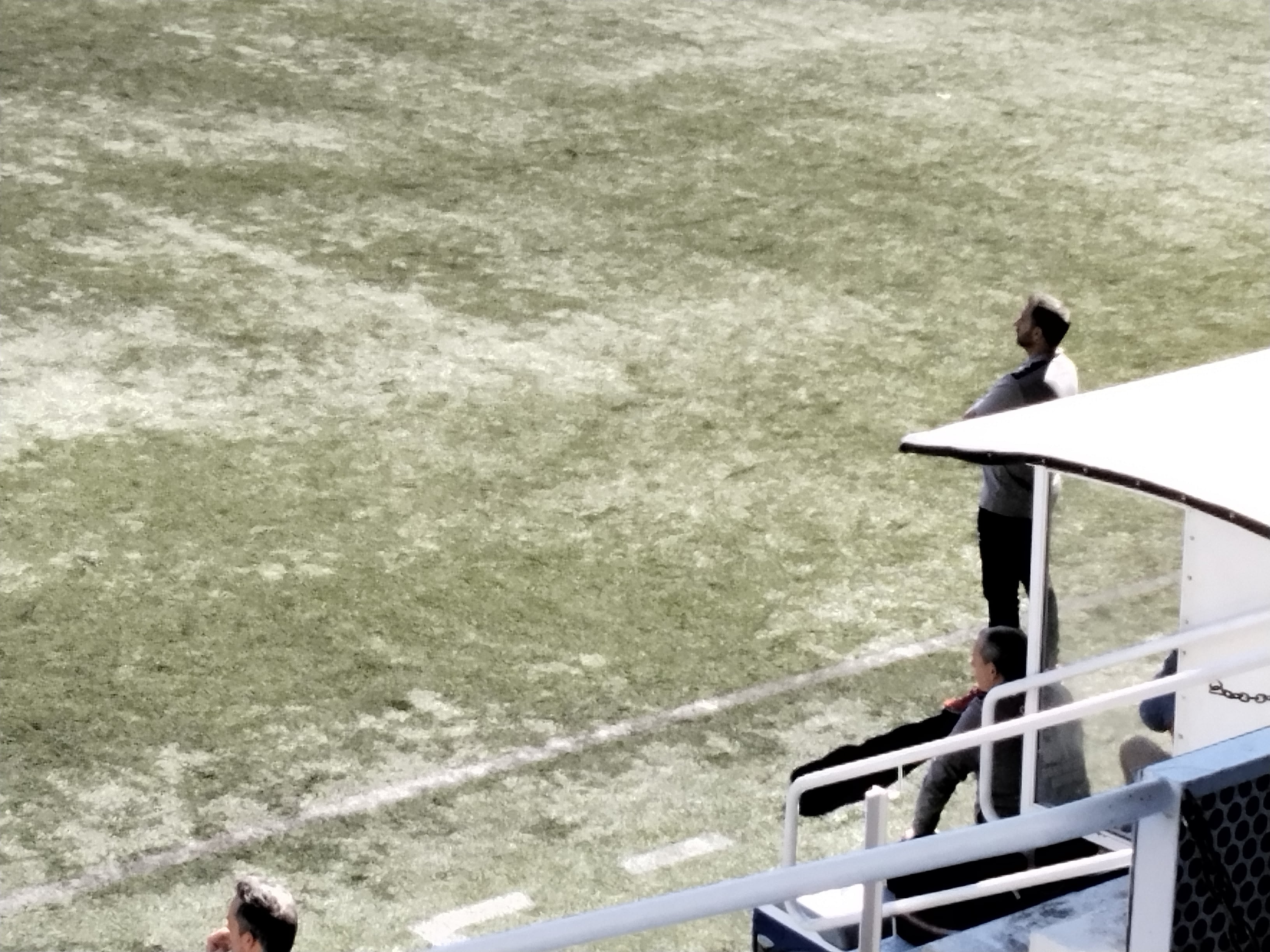 Rueda en el partido del Olímpic ante el Thader