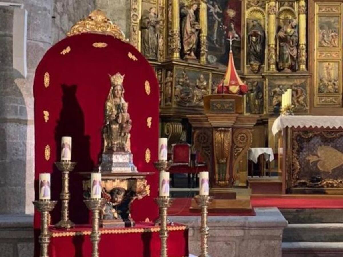 La Virgen de los Remedios se traslada a la Basílica de Colmenar Viejo durante el confinamiento
