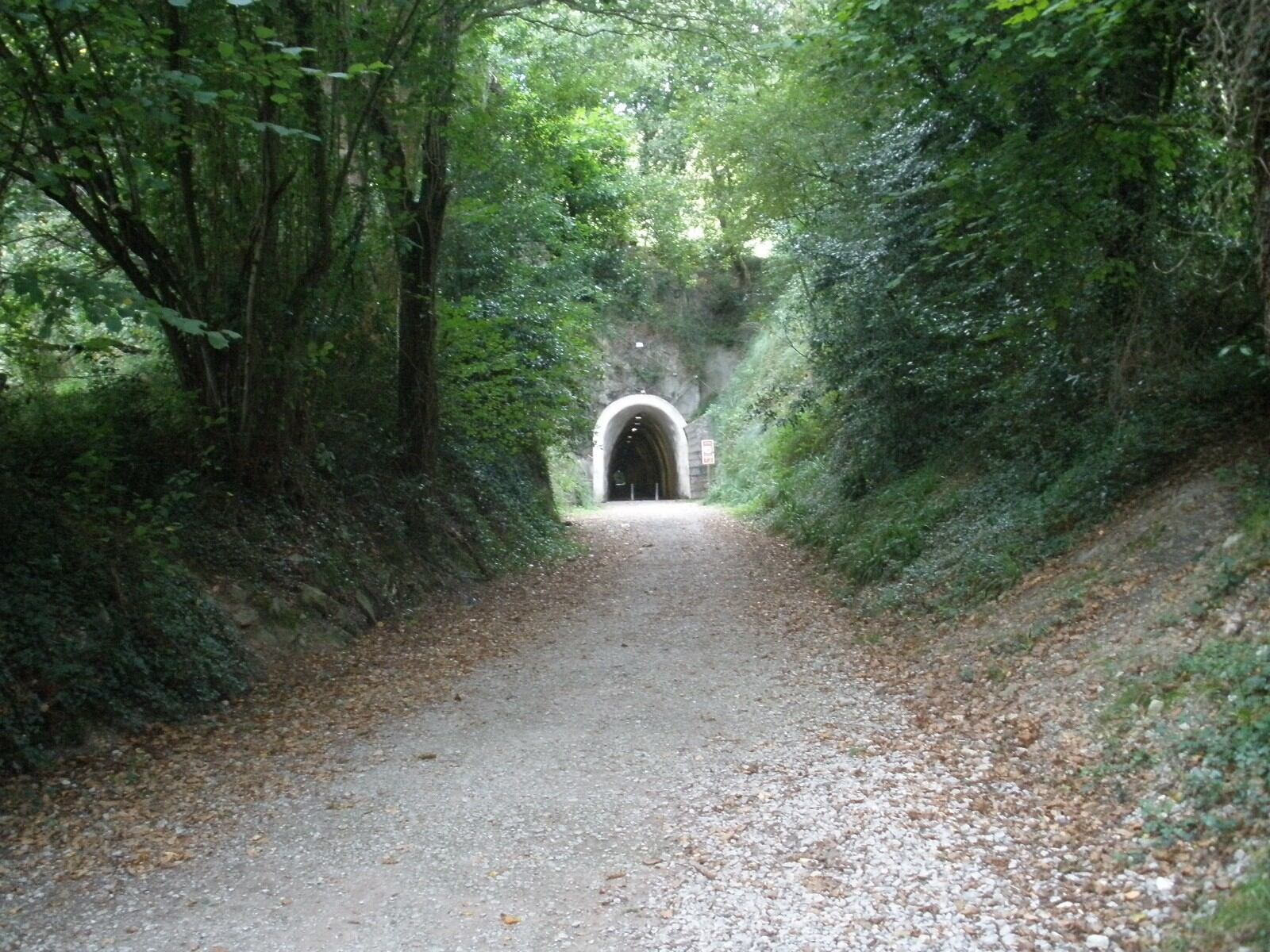 Boca sur del túnel de Mioño