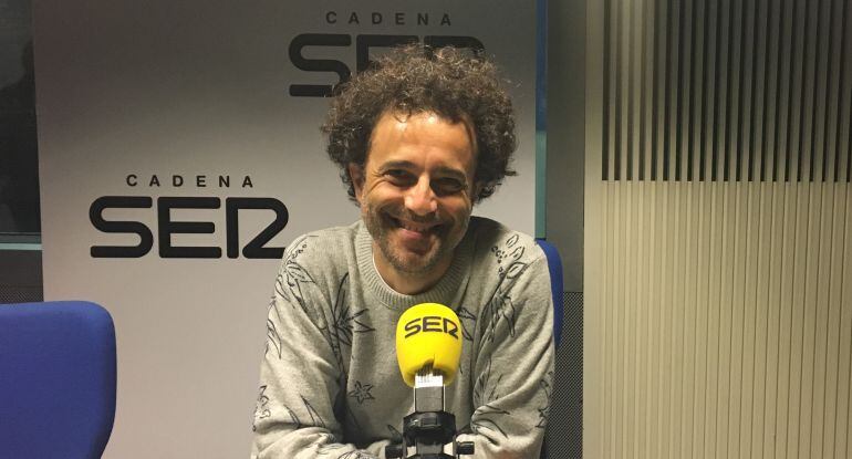 Pecker, durante la entrevista en los estudios de Radio Madrid