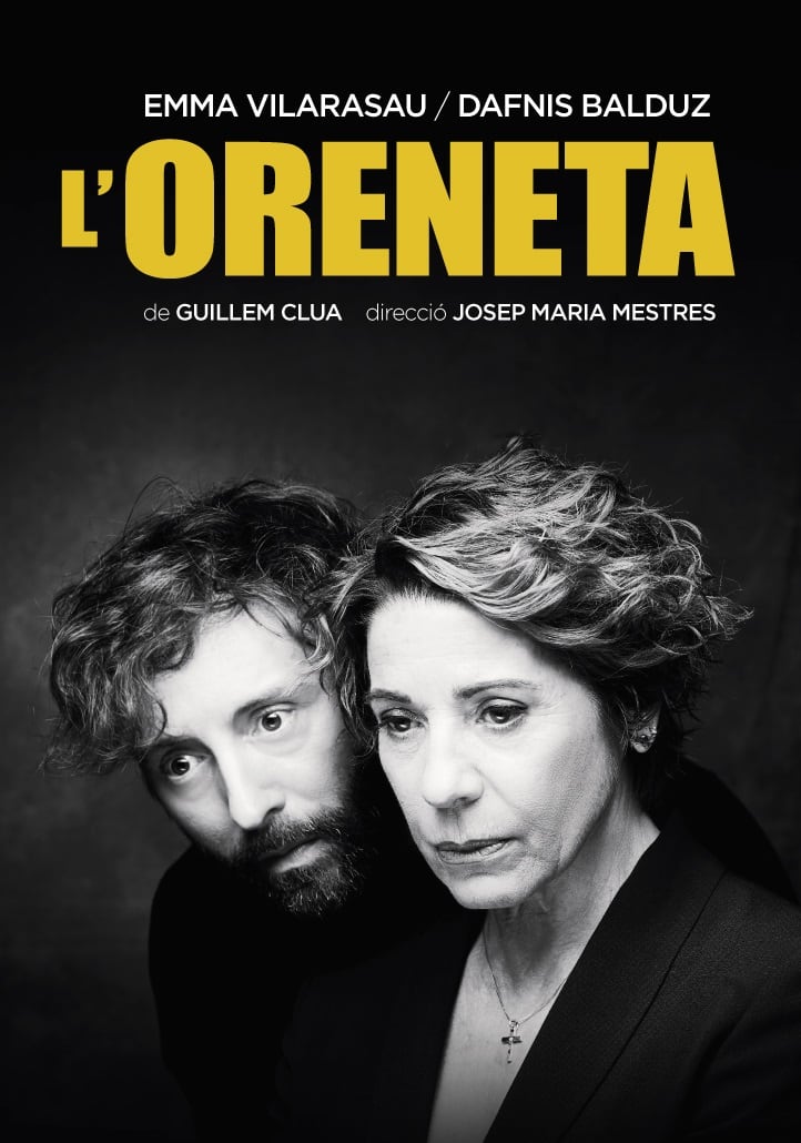 Cartell de l&#039;obra de teatre &#039;L&#039;Oreneta&#039;