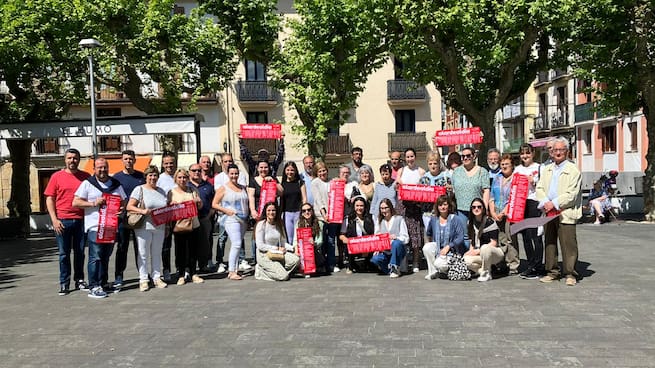 Fernando Etxezarreta, Capitán de Uranzu se muestra esperanzado con el Alardealdia