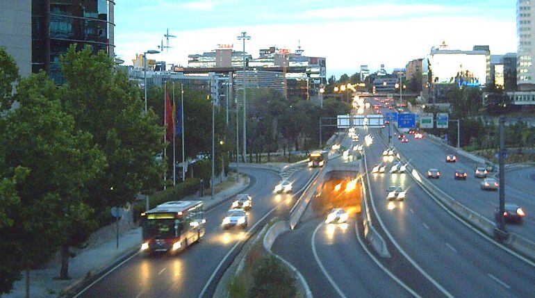 Autovía en Madrid