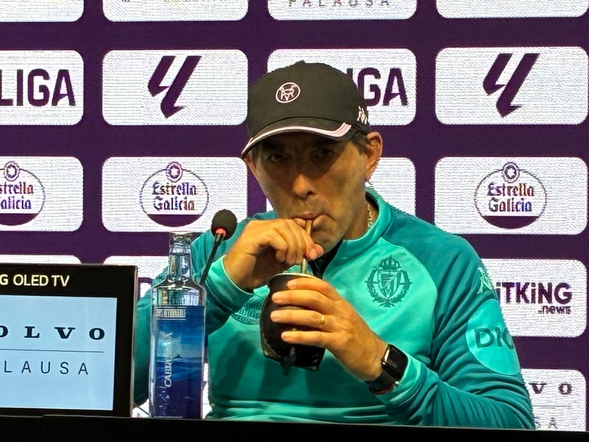 Guillermo Almada en la previa ante el Zaragoza
