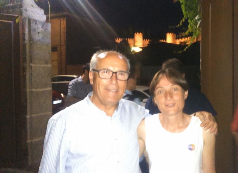 Carlos Martín San Román y Miriam Martín