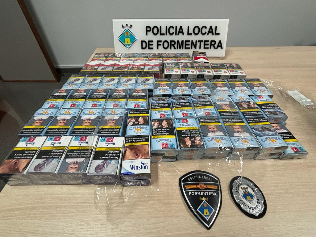 Imagen del tabaco robado