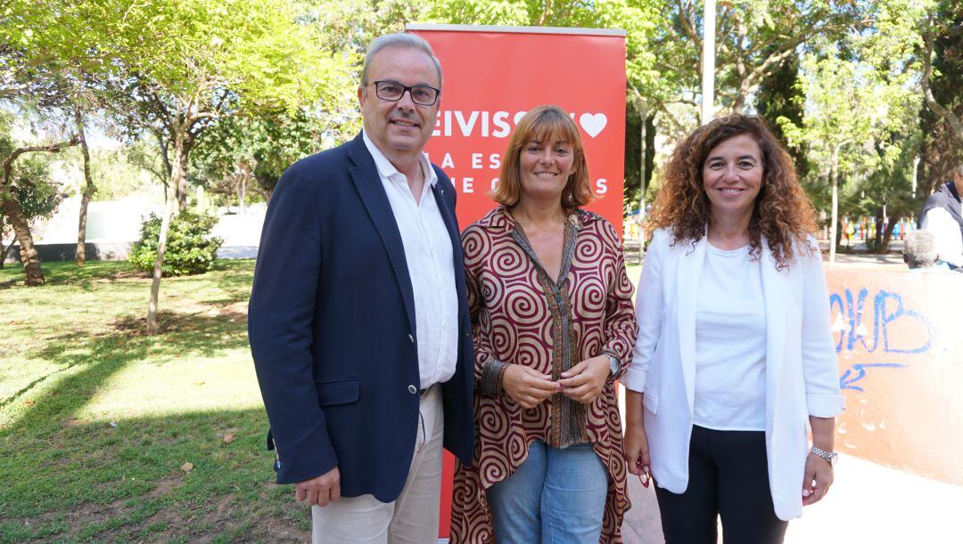 Vicent Torres, Olga Egea y Pilar Costa