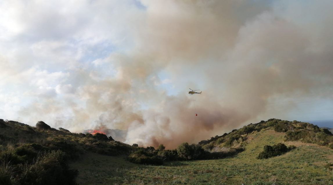 Imatge de l&#039;incendi