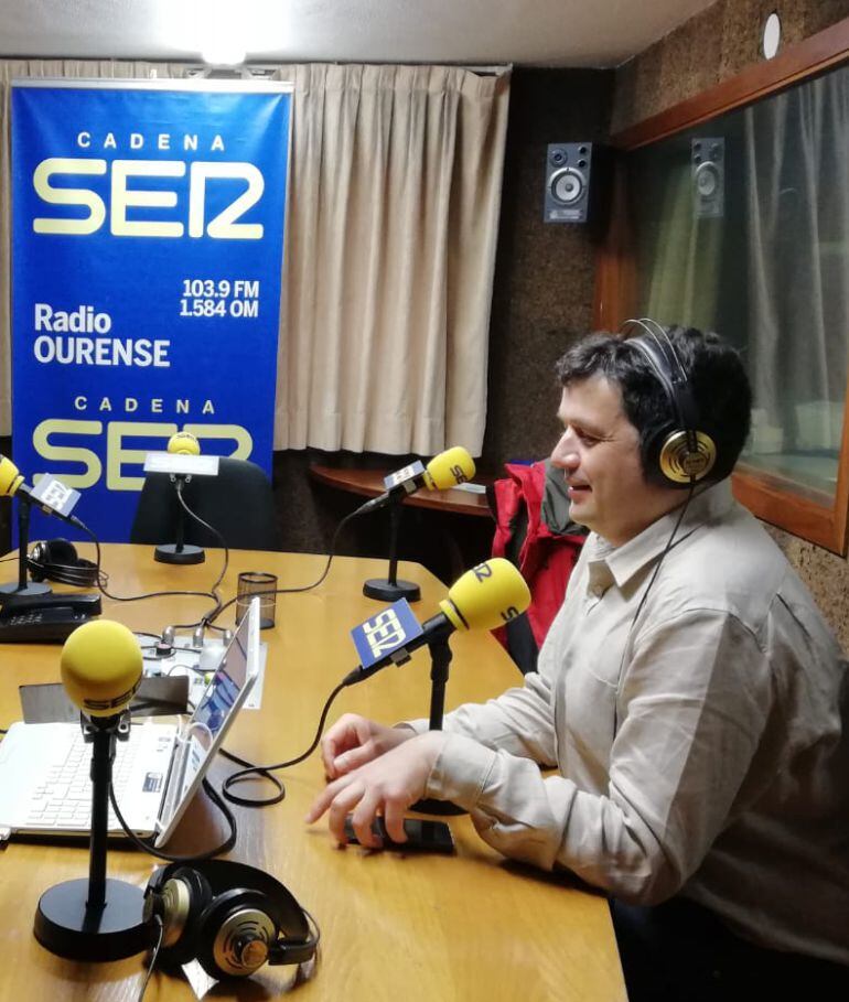 Francisco Fraga en nuestros estudios