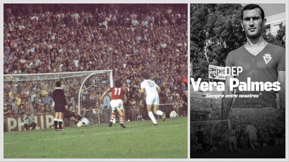 Muere Vera Palmés, el jugador del Real Murcia con el que Alfredo Landa ganó una quiniela de 14