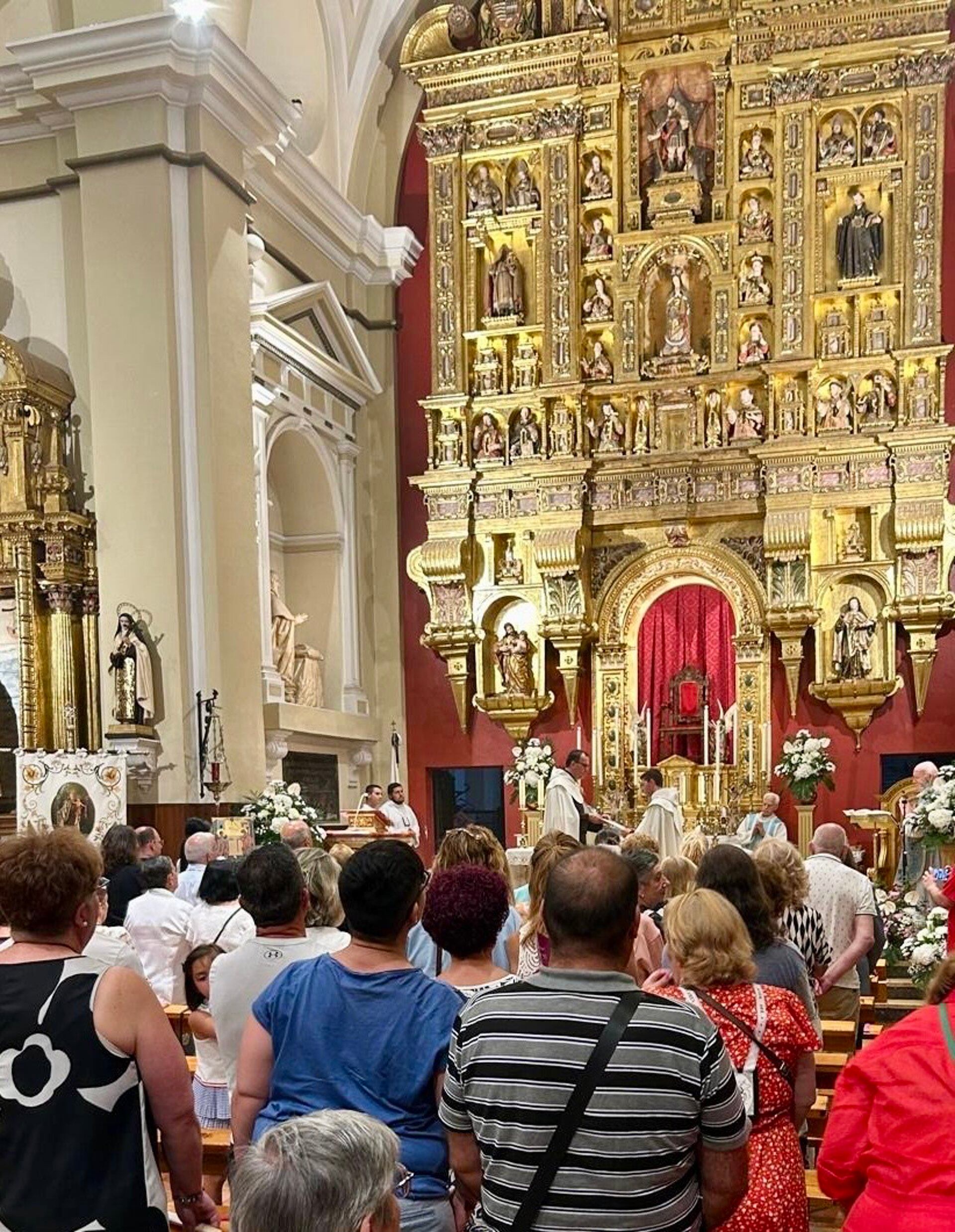 13/07/2025 El interior de la Iglesia de los Carmelitas Descalzos durante una celebración eclesiástica. Foto de archivo.
POLITICA CASTILLA Y LEÓN ESPAÑA EUROPA VALLADOLID JUSTICIA