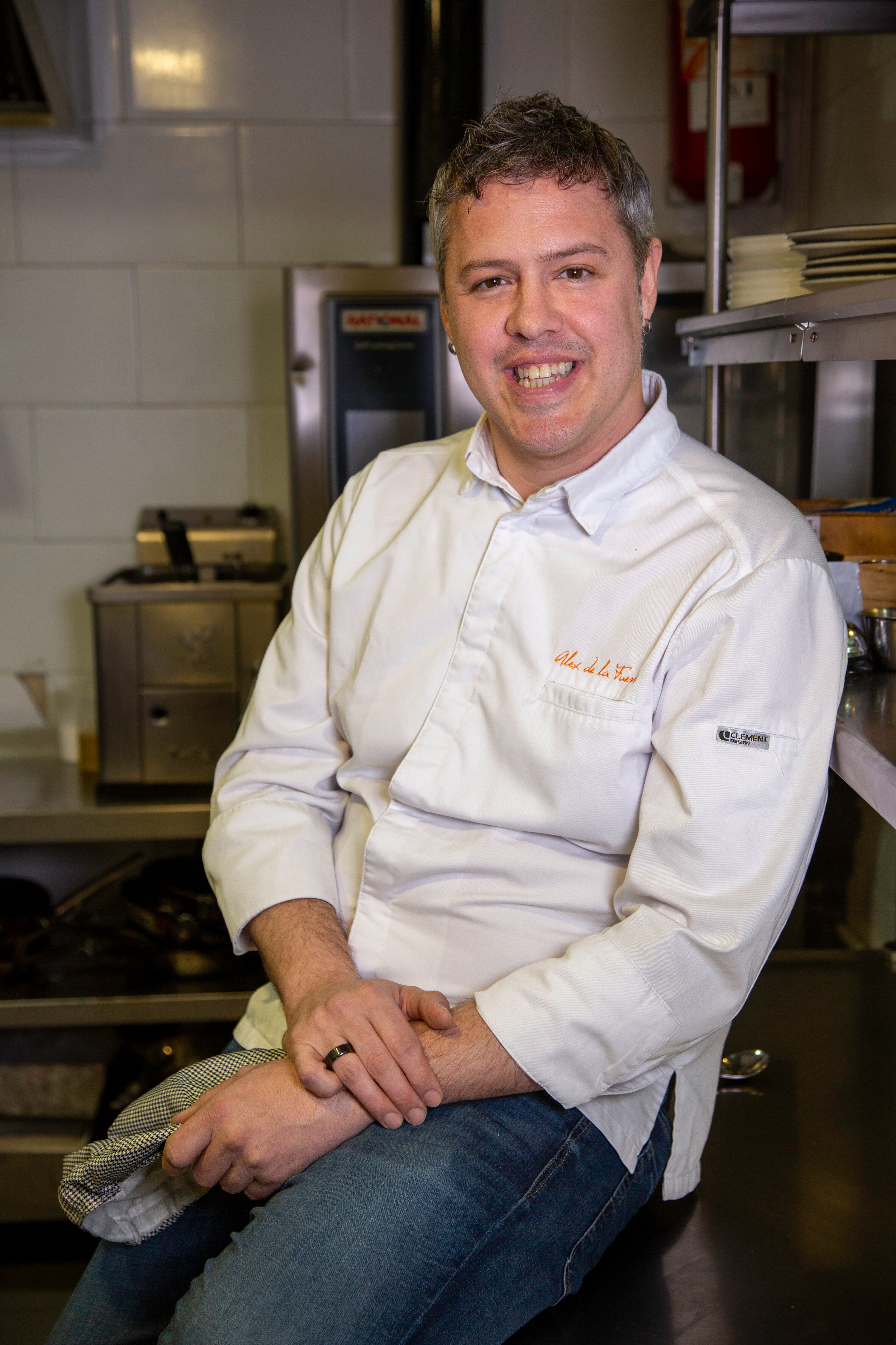 El chef Álex de la Fuente.