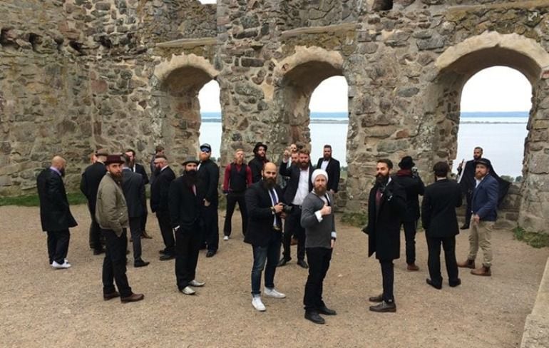 The Bearded Villains, el pasado 10 de octubre en las ruinas del castillo de Brahehus