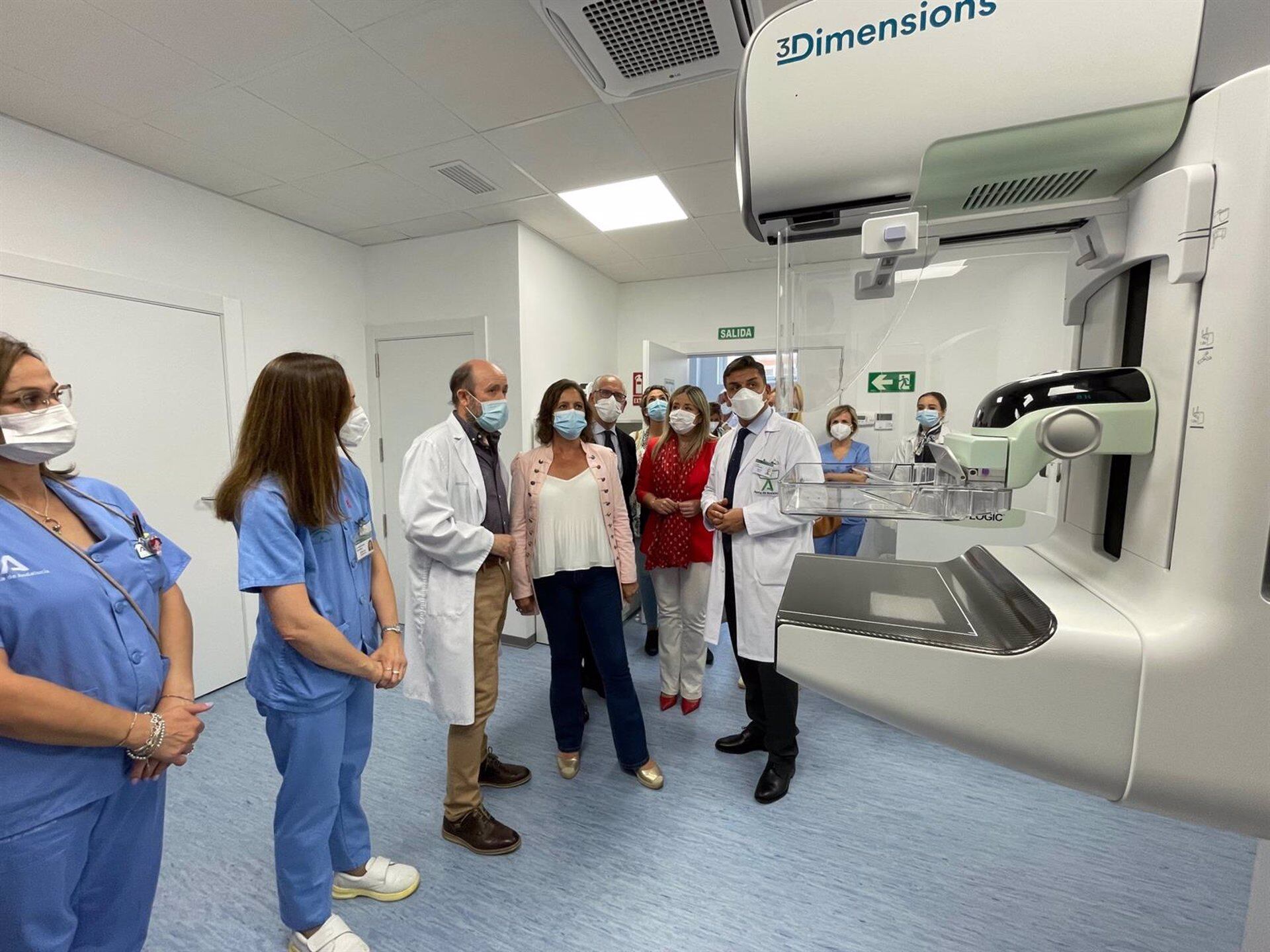 Visita a la Unidad Diagnóstica de Mama del Hospital San Juan de la Cruz.JUNTA DE ANDALUCÍA